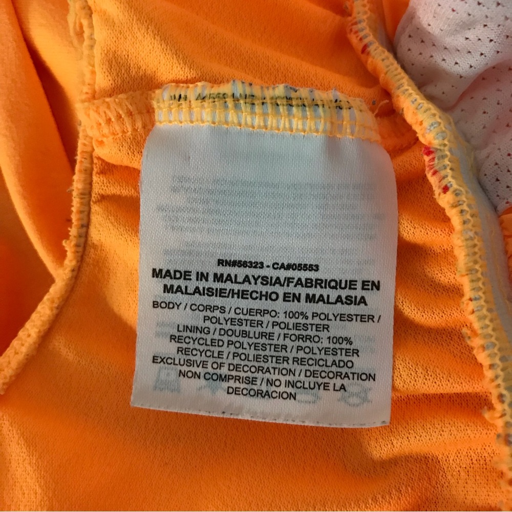 NIKE Tempo Dri-Fit Running Shorts Neon Orange - Picture 12 of 13